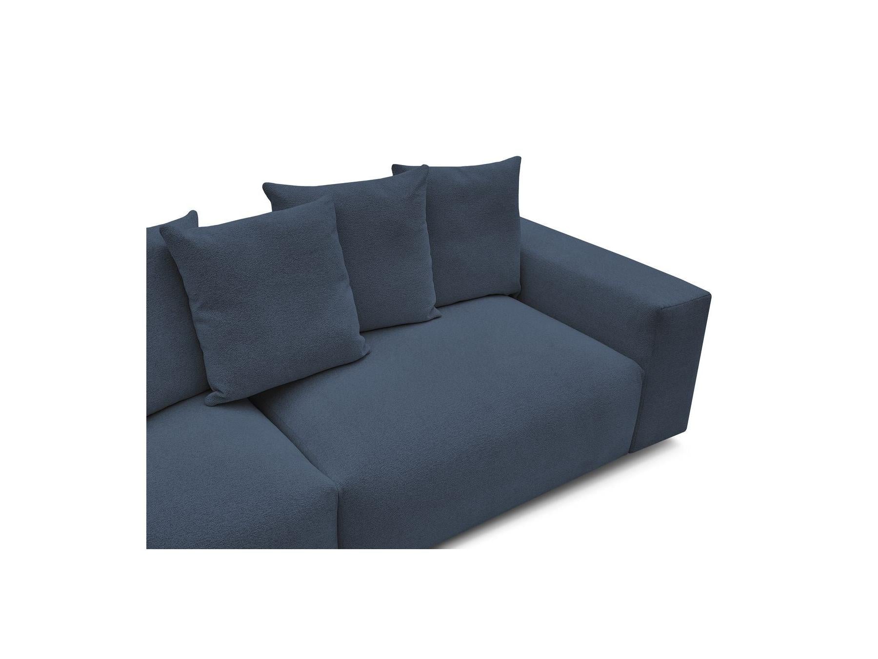 Voltaire - Fixed Straight 4-Seater Sofa - Mottled Fabric