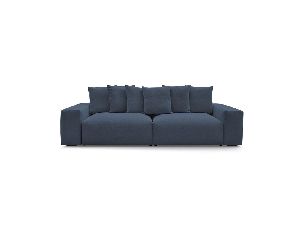 Voltaire - Fixed Straight 4-Seater Sofa - Mottled Fabric