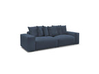 Voltaire - Fixed Straight 4-Seater Sofa - Mottled Fabric