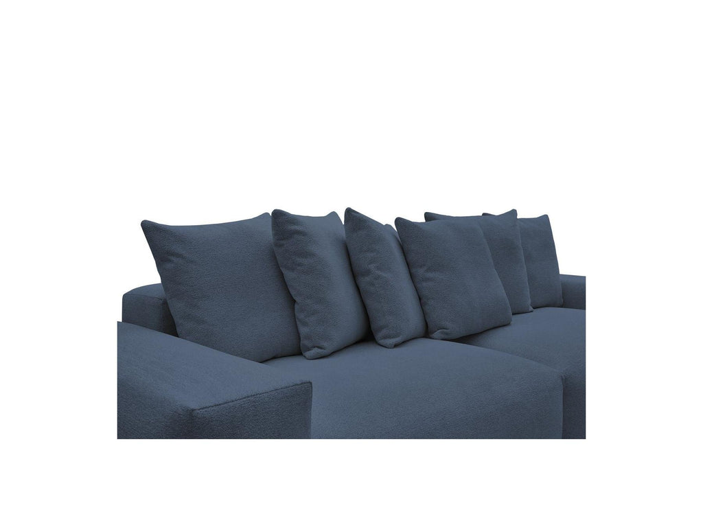 Voltaire - Fixed Straight 4-Seater Sofa - Mottled Fabric