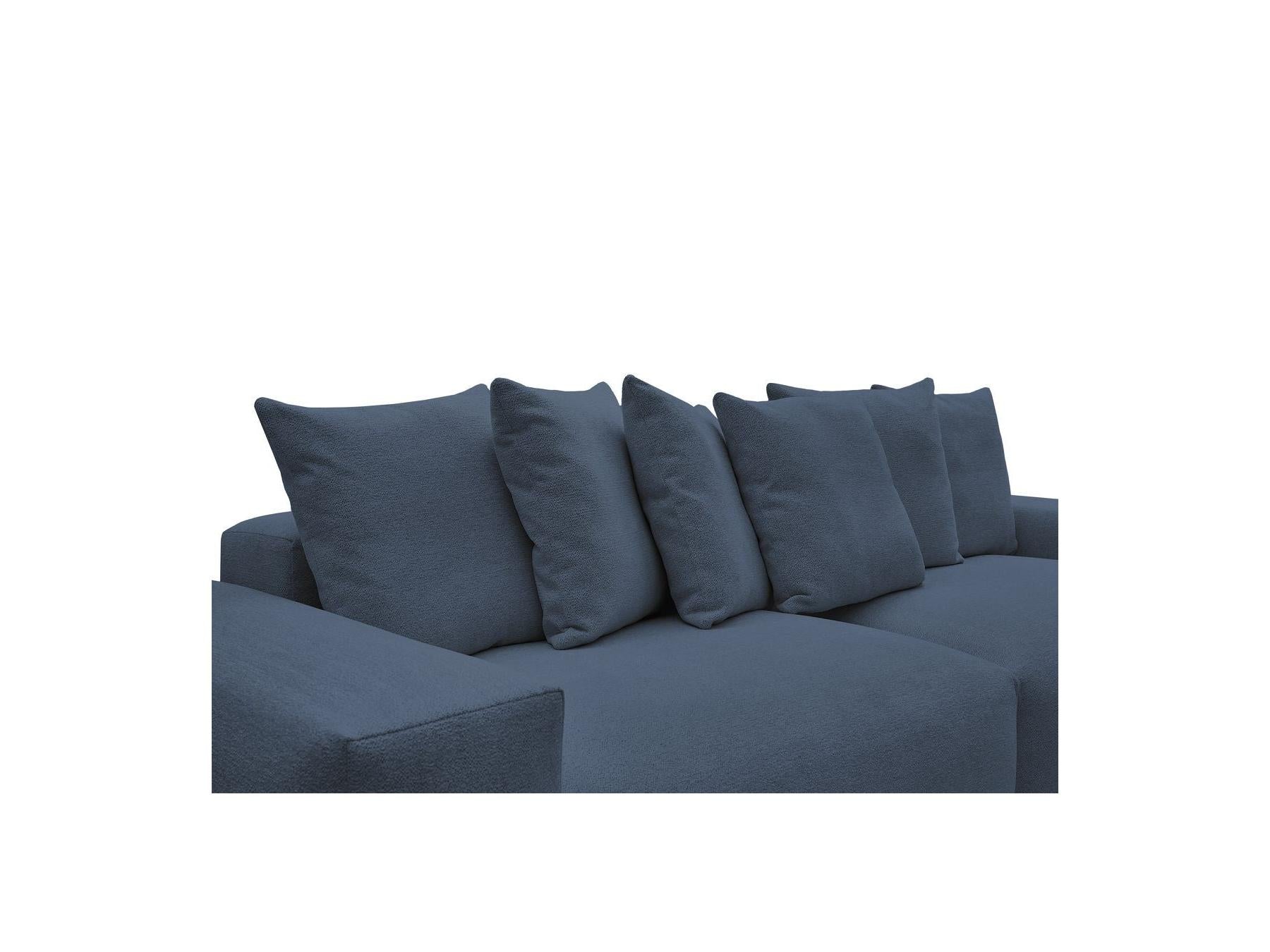 Voltaire - Fixed Straight 4-Seater Sofa - Mottled Fabric