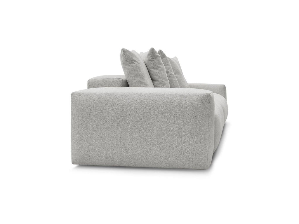 Voltaire - Fixed Straight 4-Seater Sofa - Mottled Fabric
