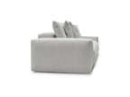 Voltaire - Fixed Straight 4-Seater Sofa - Mottled Fabric