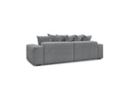 Voltaire - Fixed Straight 4-Seater Sofa - Mottled Fabric