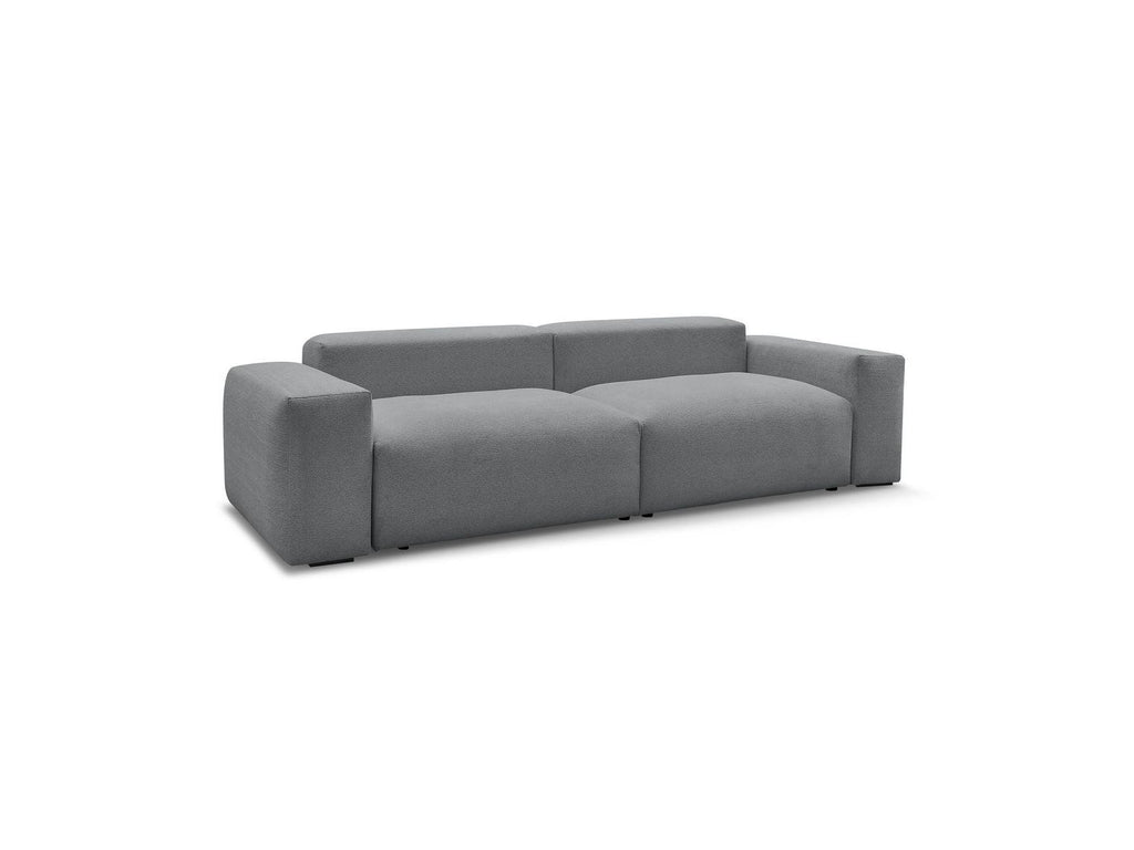 Voltaire - Fixed Straight 4-Seater Sofa - Mottled Fabric
