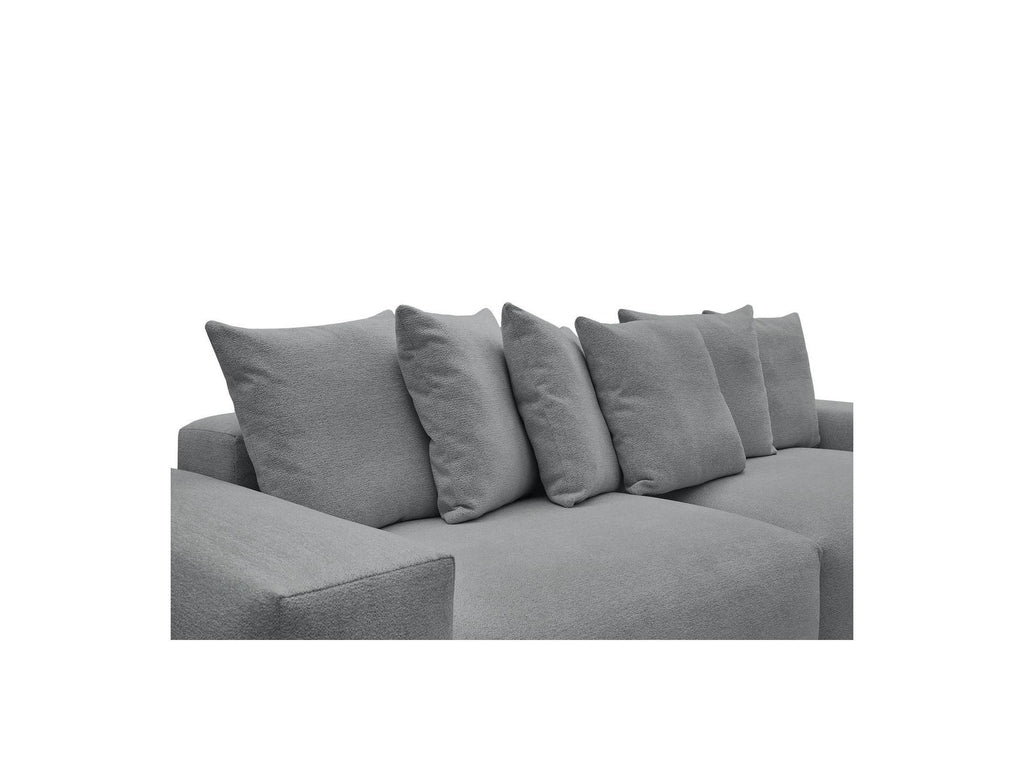 Voltaire - Fixed Straight 4-Seater Sofa - Mottled Fabric