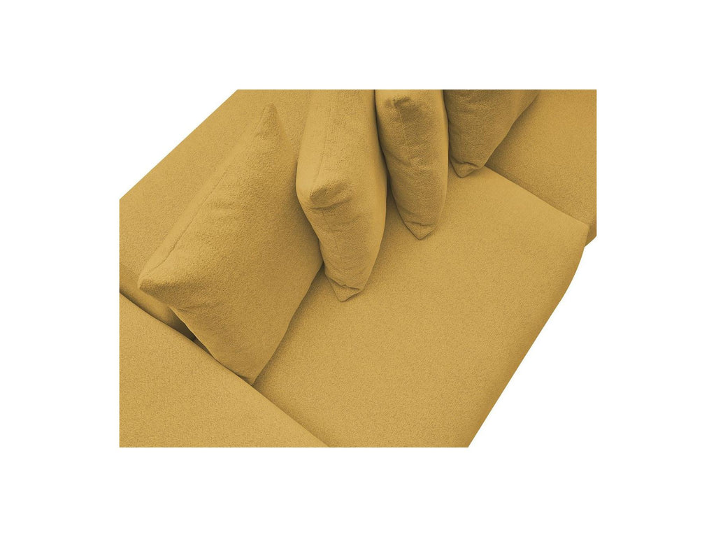 Voltaire - Fixed Straight 4-Seater Sofa - Mottled Fabric