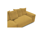 Voltaire - Fixed Straight 4-Seater Sofa - Mottled Fabric