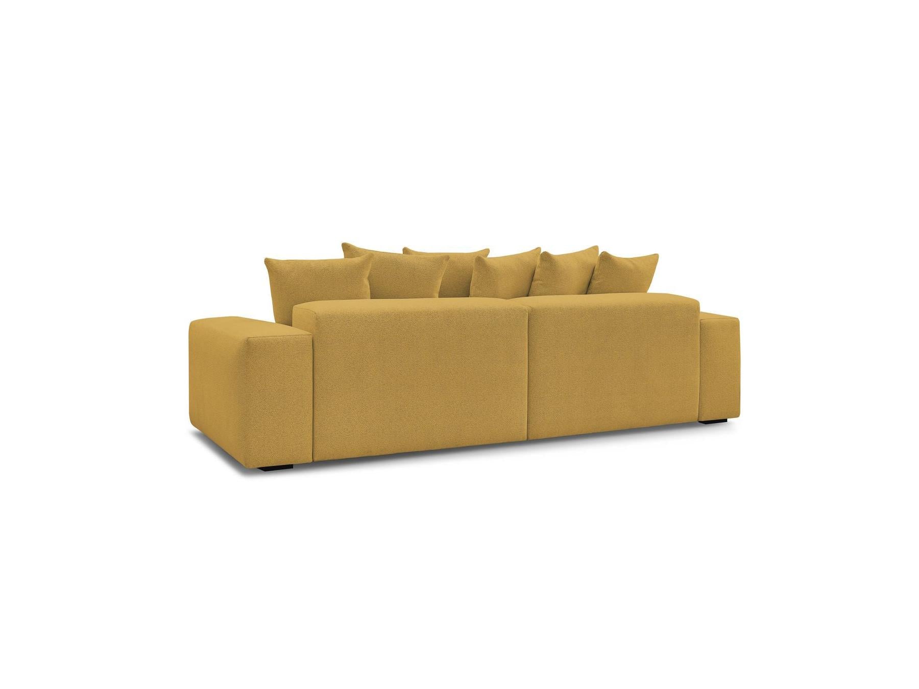 Voltaire - Fixed Straight 4-Seater Sofa - Mottled Fabric