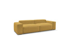 Voltaire - Fixed Straight 4-Seater Sofa - Mottled Fabric