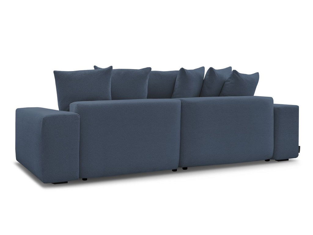 Voltaire - Canapé D'Angle Fixe Réversible - Tissu Chiné
