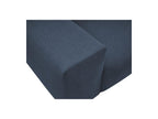 Voltaire - Canapé D'Angle Fixe Réversible - Tissu Chiné