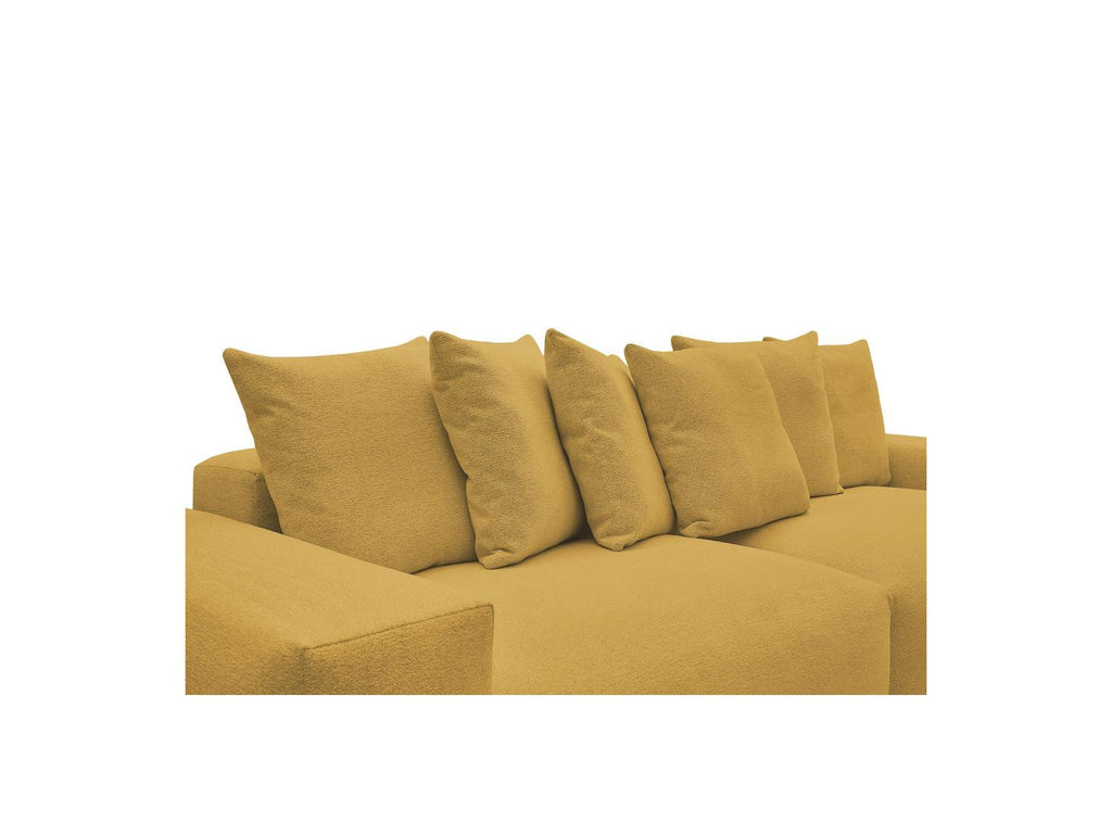 Voltaire - Fixed Straight 4-Seater Sofa - Mottled Fabric