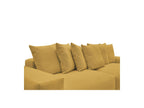 Voltaire - Fixed Straight 4-Seater Sofa - Mottled Fabric