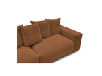Voltaire - Fixed Straight 4-Seater Sofa - Mottled Fabric