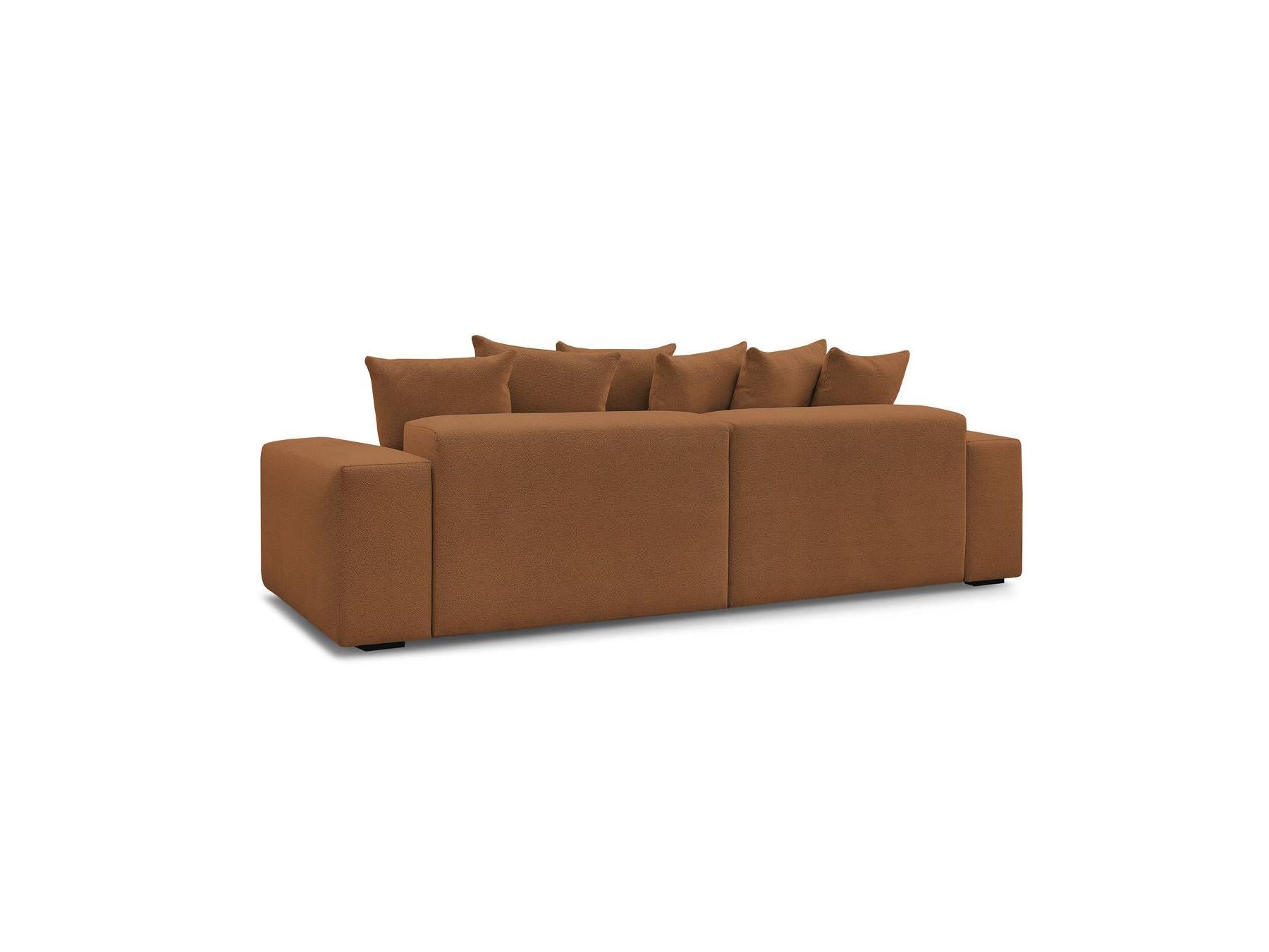 Voltaire - Fixed Straight 4-Seater Sofa - Mottled Fabric