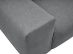 Voltaire - Canapé D'Angle Fixe Réversible - Tissu Chiné