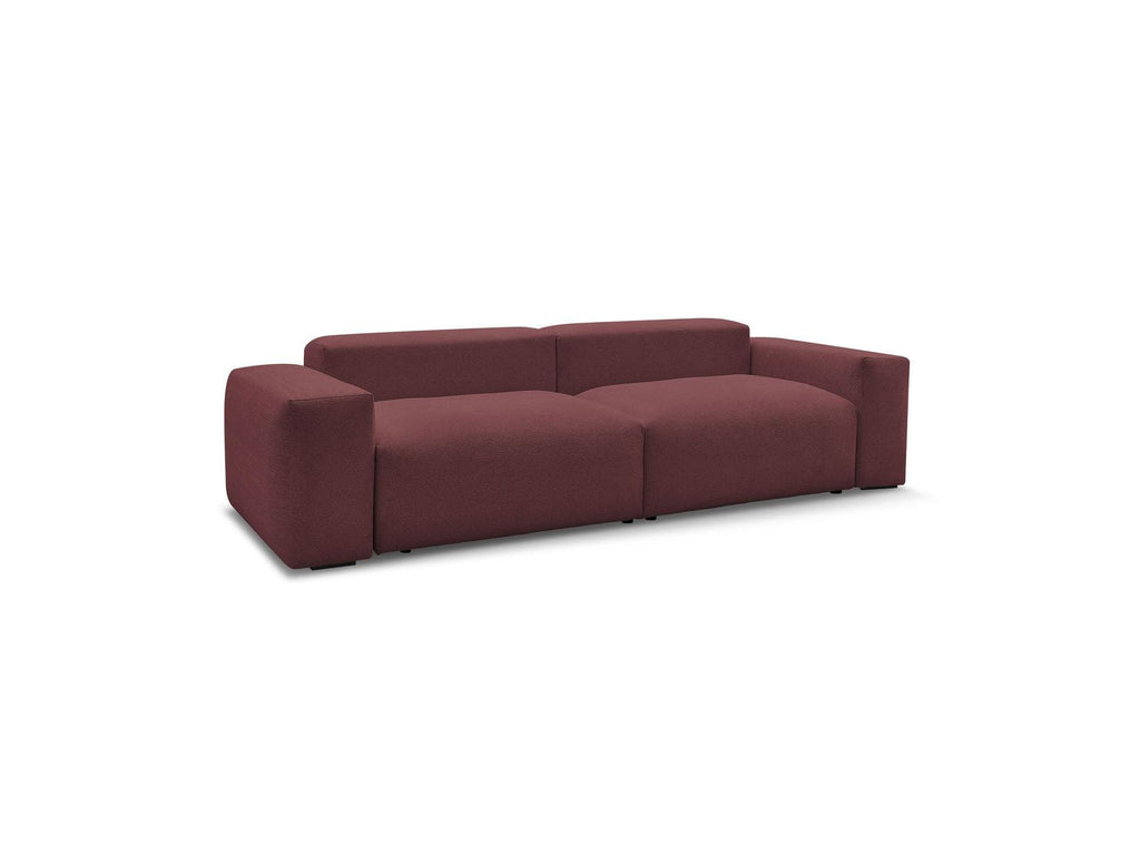 Voltaire - Fixed Straight 4-Seater Sofa - Mottled Fabric