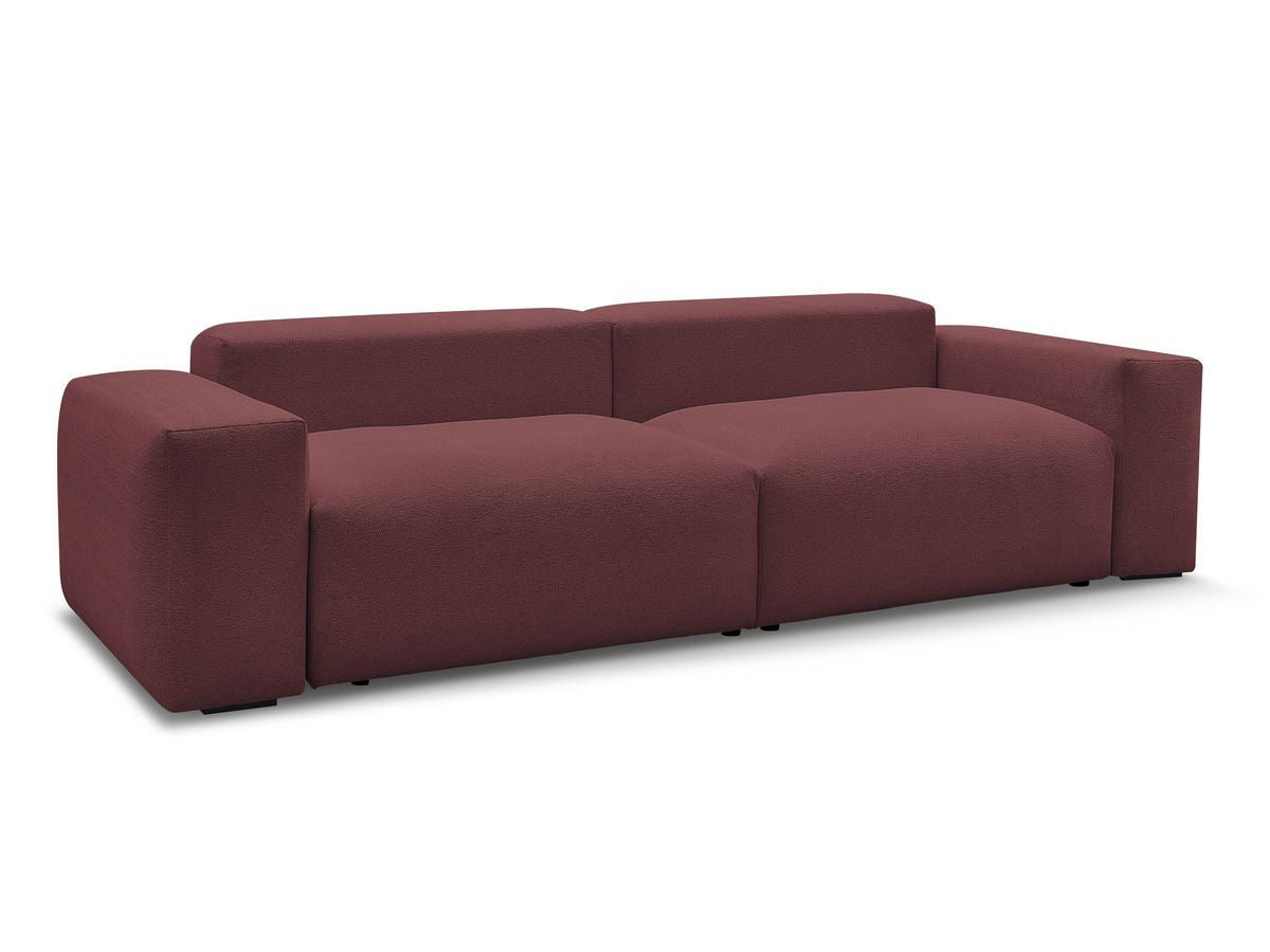 Voltaire - Fixed Straight 4-Seater Sofa - Mottled Fabric