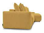 Voltaire - Canapé D'Angle Fixe Réversible - Tissu Chiné