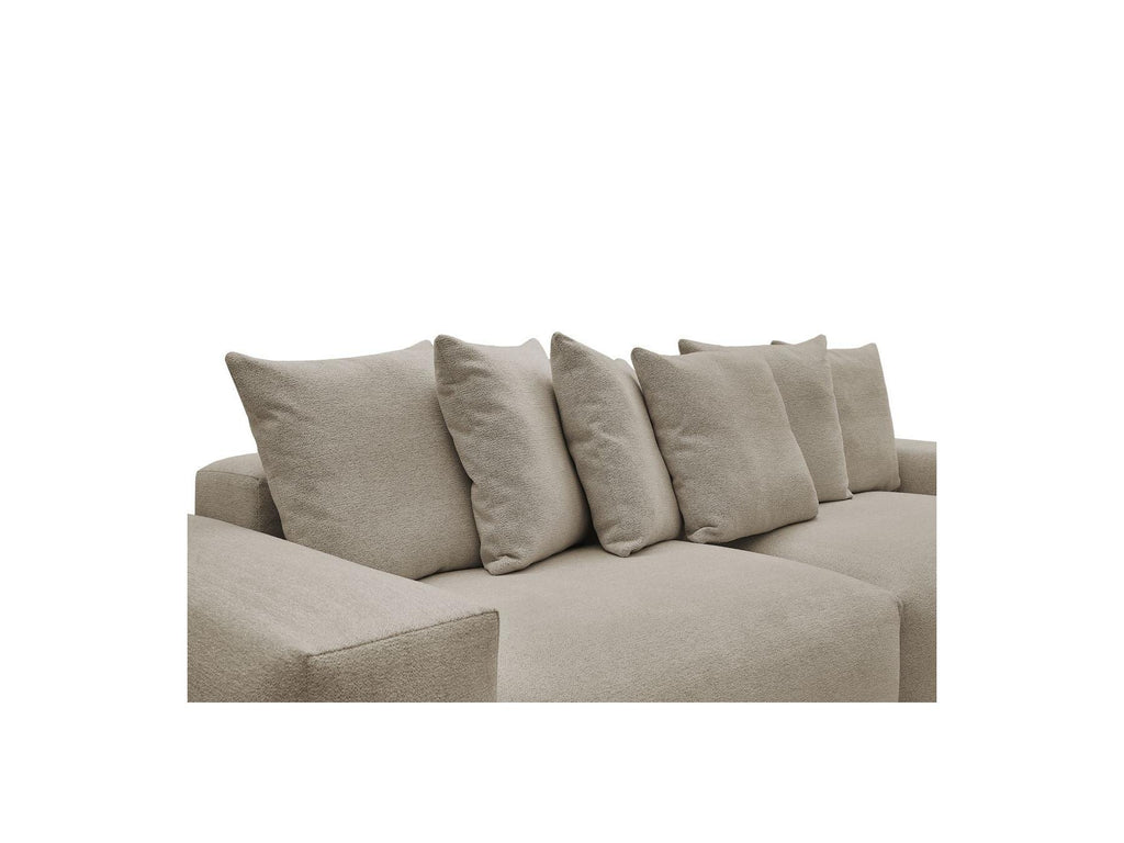 Voltaire - Fixed Straight 4-Seater Sofa - Mottled Fabric