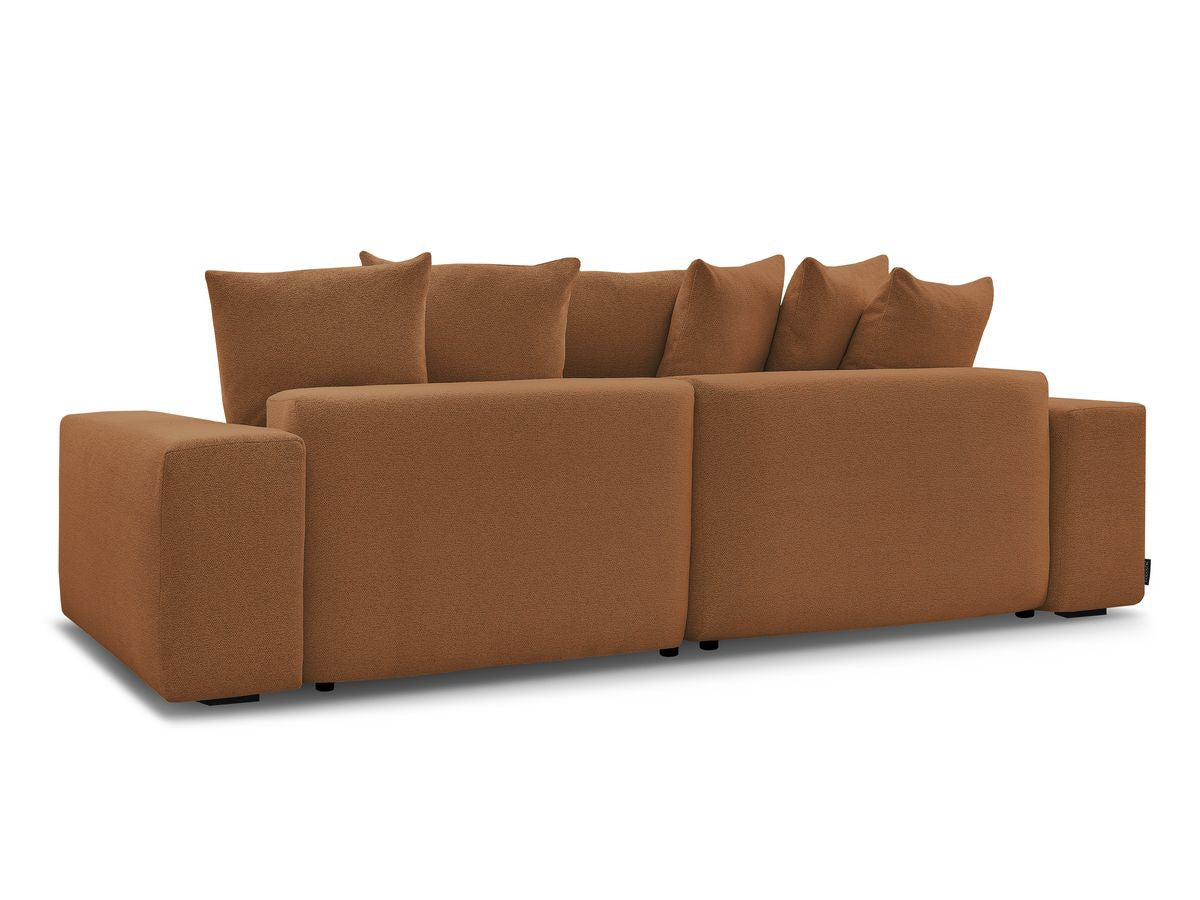 Voltaire - Canapé D'Angle Fixe Réversible - Tissu Chiné