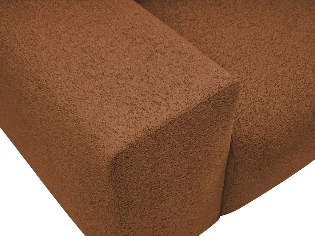 Voltaire - Canapé D'Angle Fixe Réversible - Tissu Chiné