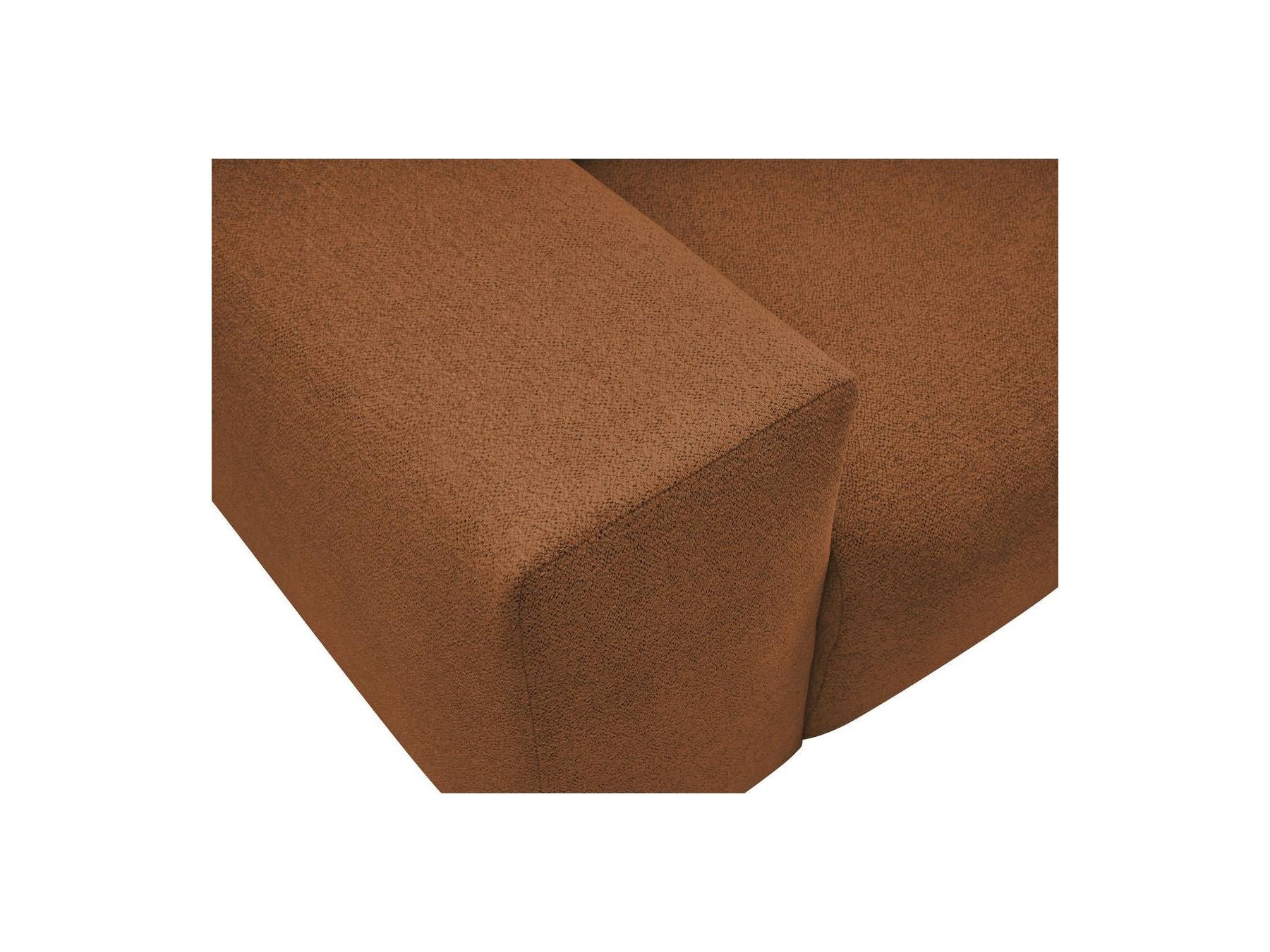 Voltaire - Canapé D'Angle Fixe Réversible - Tissu Chiné