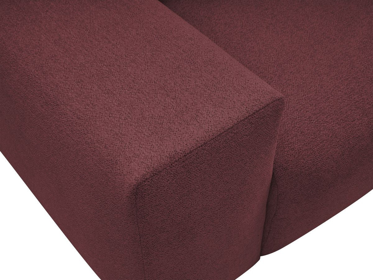Voltaire - Canapé D'Angle Fixe Réversible - Tissu Chiné