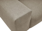 Voltaire - Canapé D'Angle Fixe Réversible - Tissu Chiné