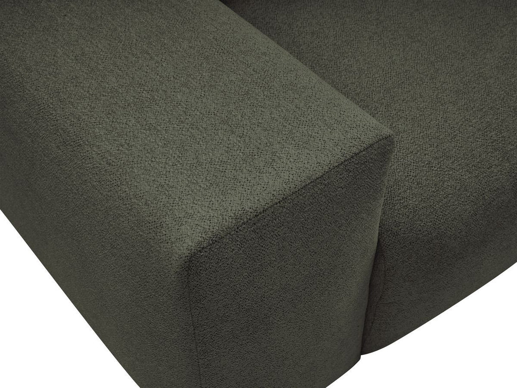 Voltaire - Canapé D'Angle Fixe Réversible - Tissu Chiné