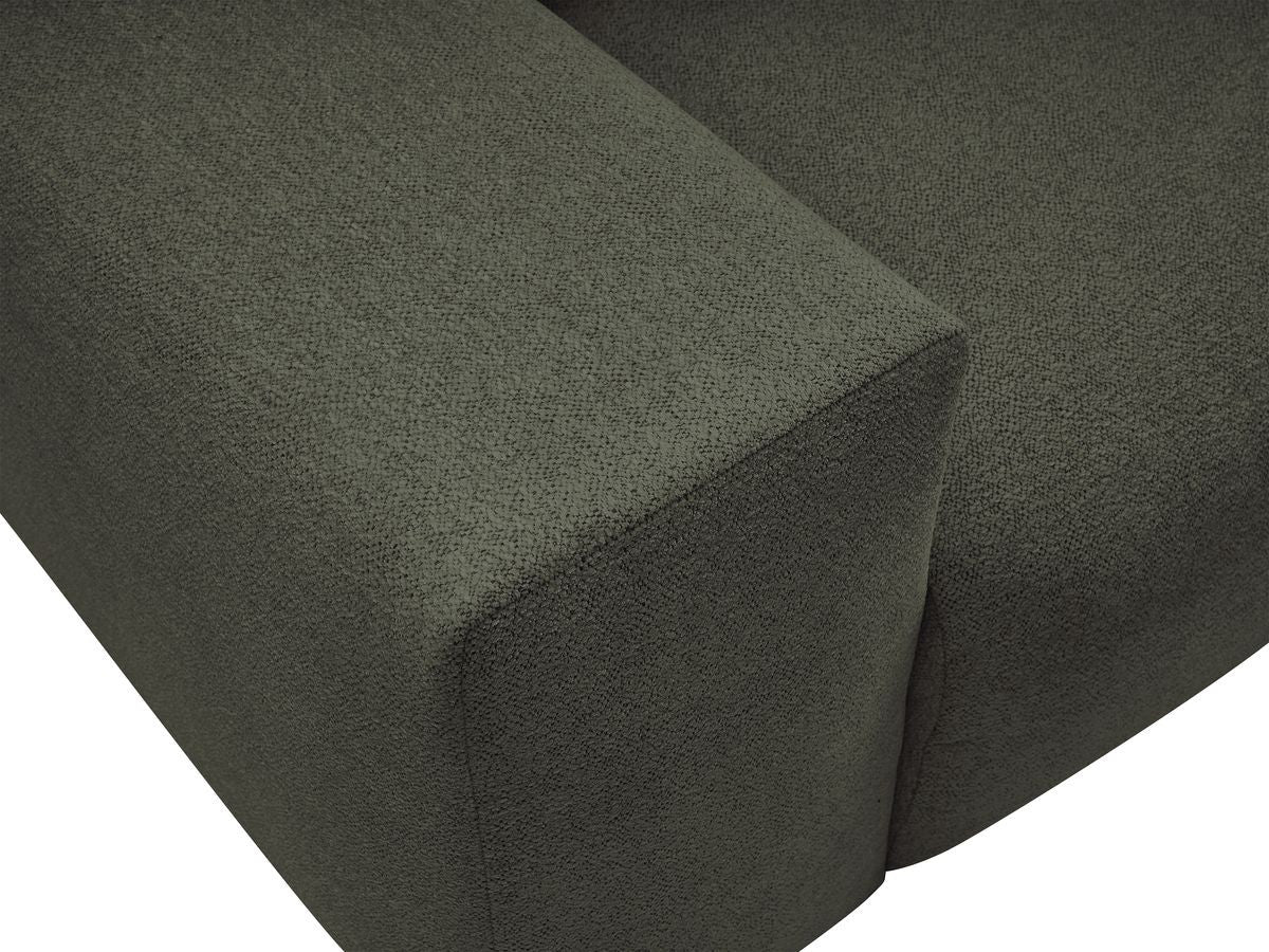 Voltaire - Canapé D'Angle Fixe Réversible - Tissu Chiné