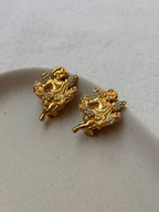 Pendientes Sonia Rykiel Vintage - Ángeles Adornados Con Strass
