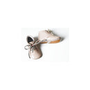 Chaussons Bébé Souples Antidérapants Mini-Arthur - Cuir Vernis Rose Nude - Fille