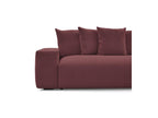Voltaire - Canapé Droit Convertible Coffre - Tissu Chiné