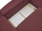 Voltaire - Canapé D'Angle Convertible Réversible Coffre - Tissu Chiné