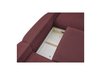 Voltaire - Canapé Panoramique Convertible Coffre - Tissu Chiné