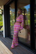 Pantalon Crochet Lobo - Rose