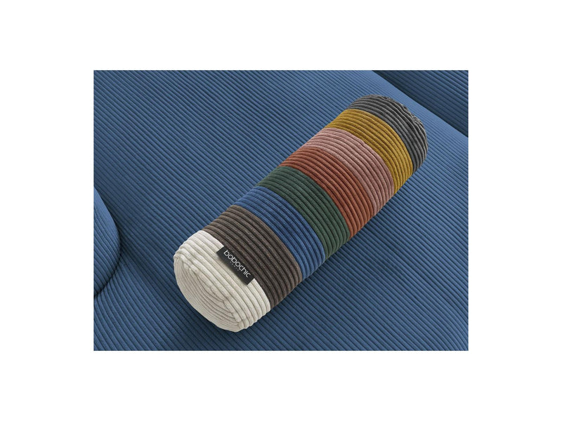 Canapé D'Angle Fixe Compact Réversible - Belair - Velours Côtelé