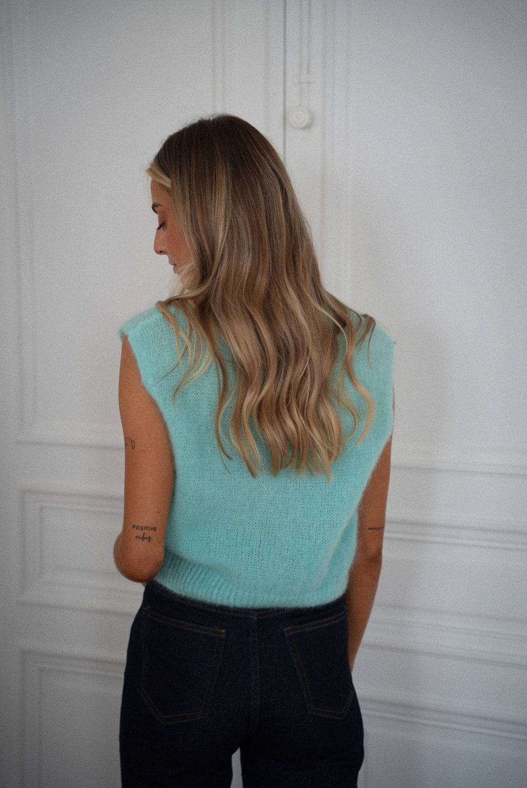 Pull Sans Manches Polino - Bleu