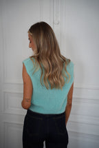 Pull Sans Manches Polino - Bleu