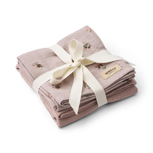 Lot De 2 Mousselines Kaya - Soft Lilac - Bébé