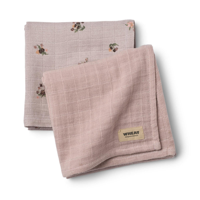 Pack De 2 Muselinas Kaya - Lila Suave - Bebé