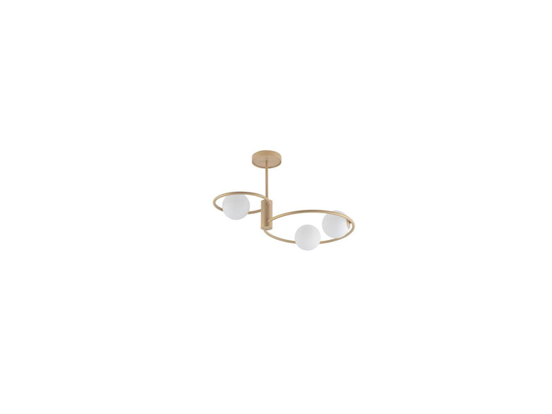 Steel Ceiling Light - Evan - Gold