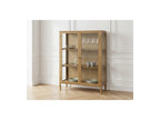 Carmen - Tall 2-Door Sideboard - Solid Oak Veneer
