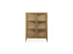 Carmen - Tall 2-Door Sideboard - Solid Oak Veneer