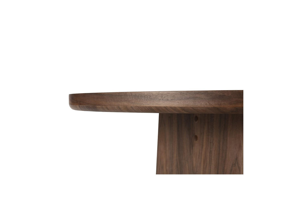 Pablo - Table À Manger Ovale - Placage Noyer