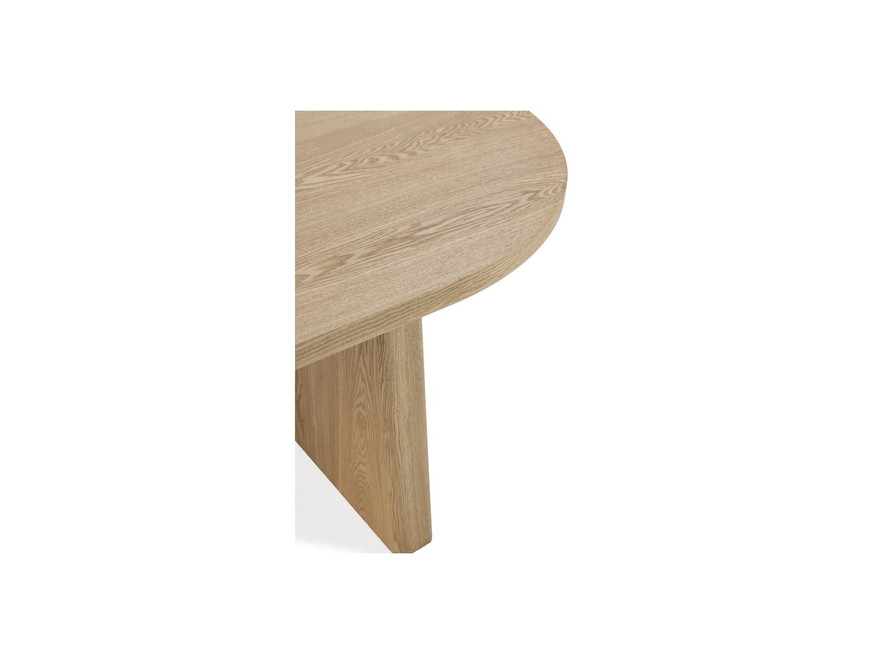 Pablo - Table À Manger Ovale - Placage Noyer