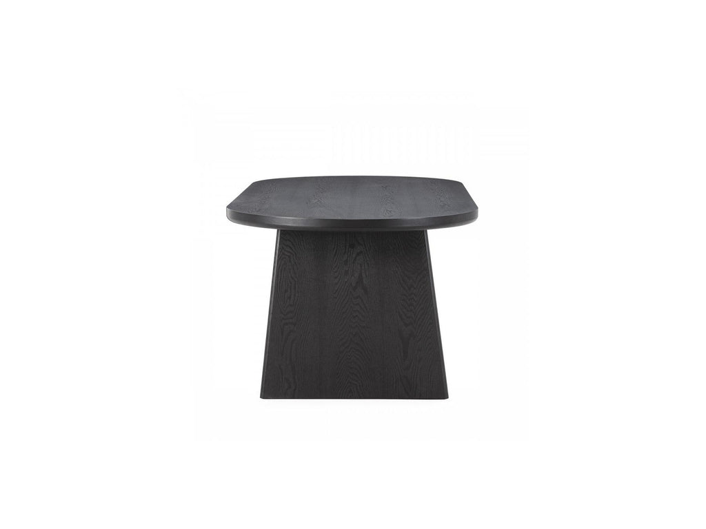 Pablo - Table À Manger Ovale - Placage Noyer