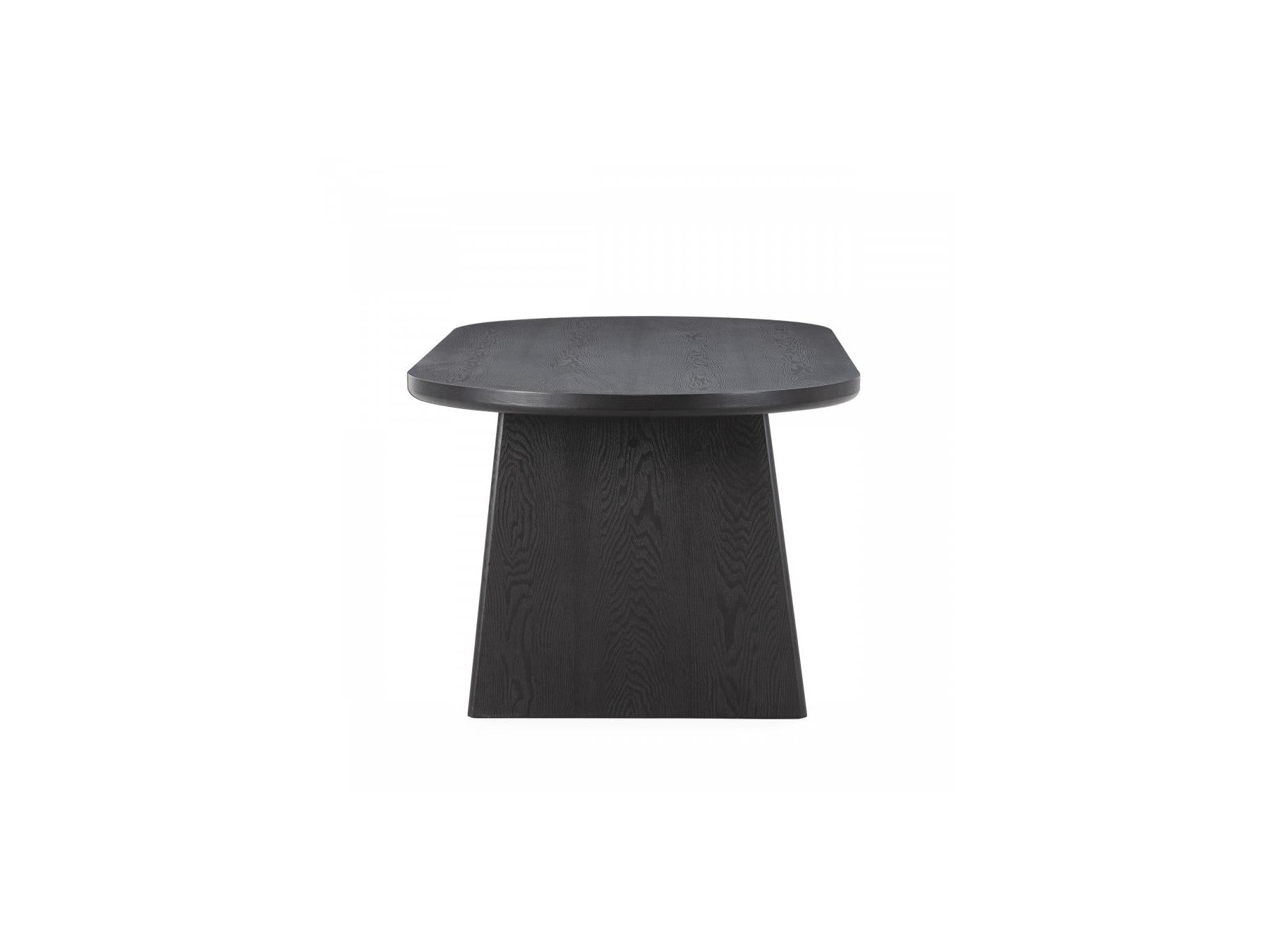 Pablo - Table À Manger Ovale - Placage Noyer